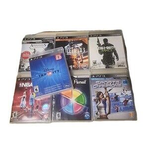 7 PlayStation 3 Infinity Call Of Duty Battlefield 3 Trivial Pursuit Video Game